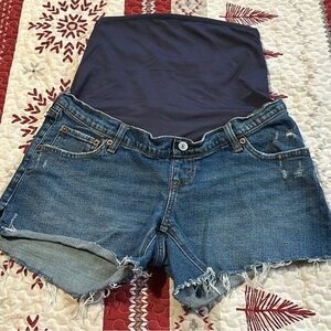 Abercrombie Maternity Denim Shorts